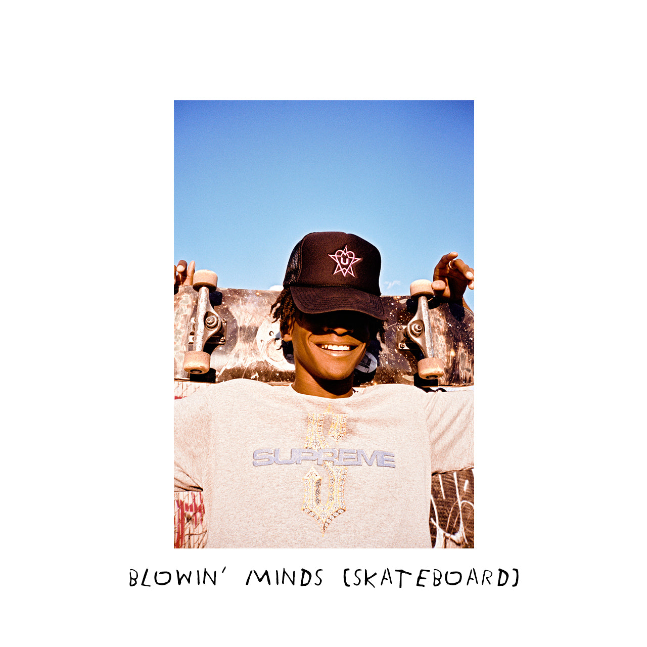 "Blowin Minds (Skateboard)"   12''x18'' Print Set by SAINT YVES