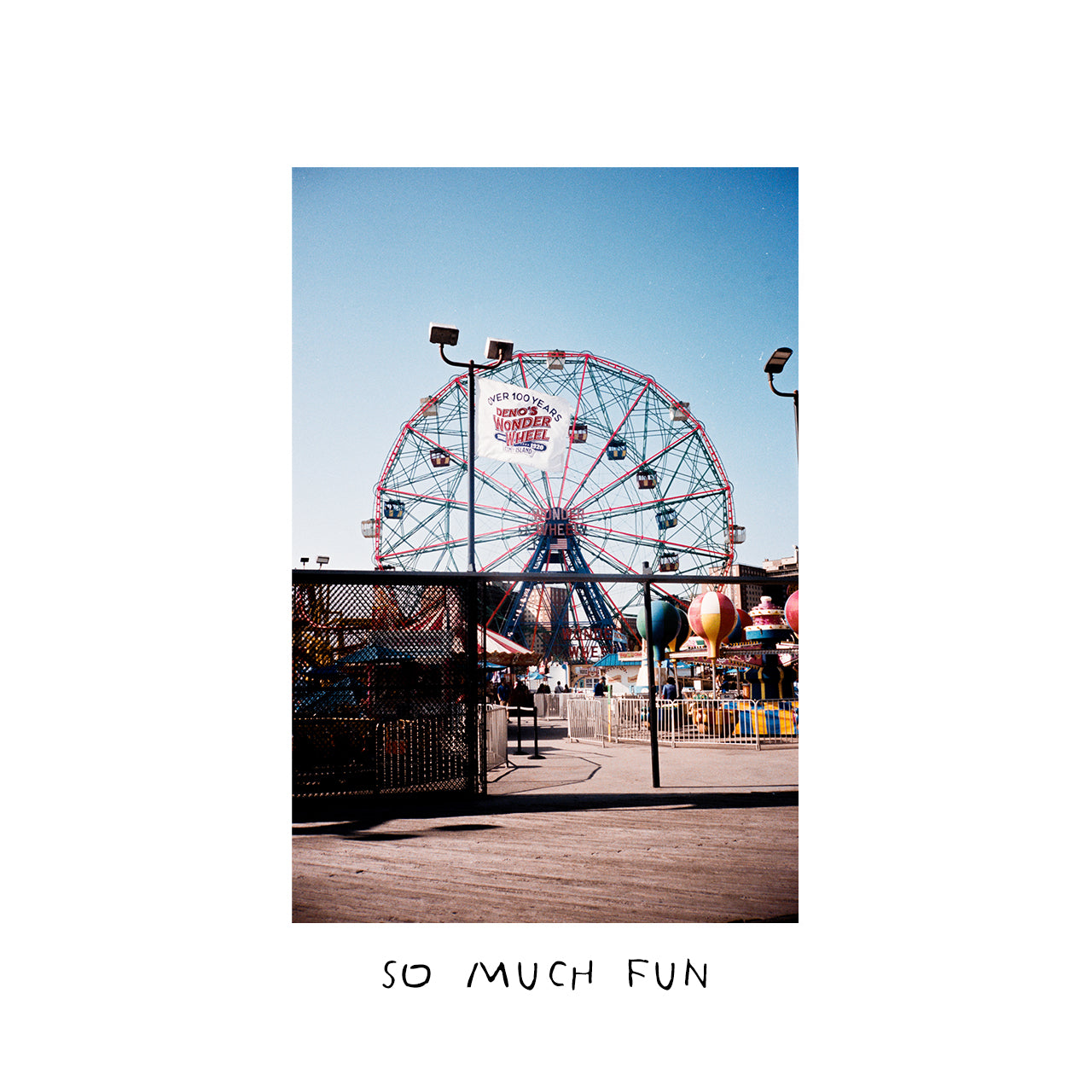 "So Much Fun"   12'' x 18'' Print by SAINT YVES