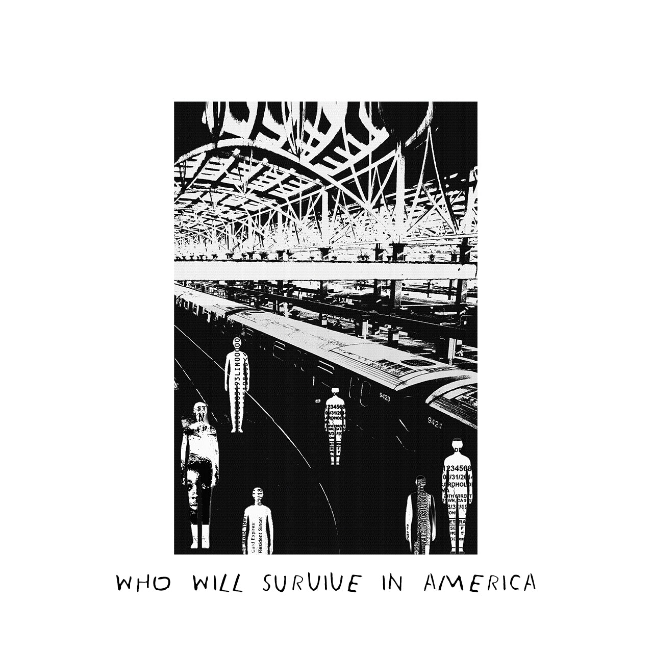 "Who Will Survive in America"   12'' x 18'' Print by SAINT YVES